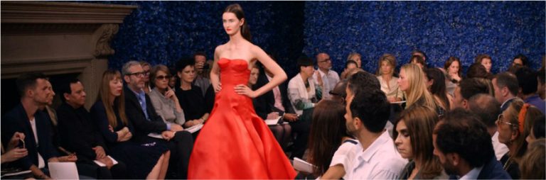 The catwalk in the documentary DIOR AND I