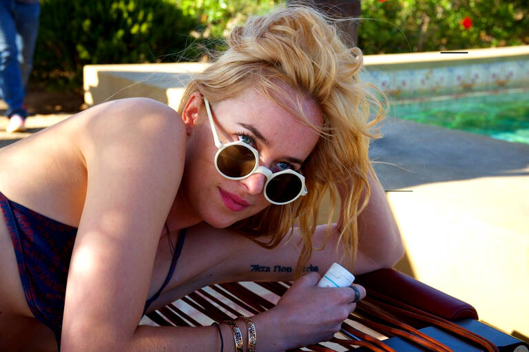 Dakota Johnson in A Bigger Splash