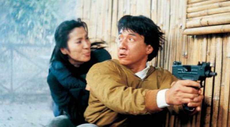 A 4K restoration of the much-loved Jackie Chan film – it’s the one with the astonishing car, helicopter and train chase finale