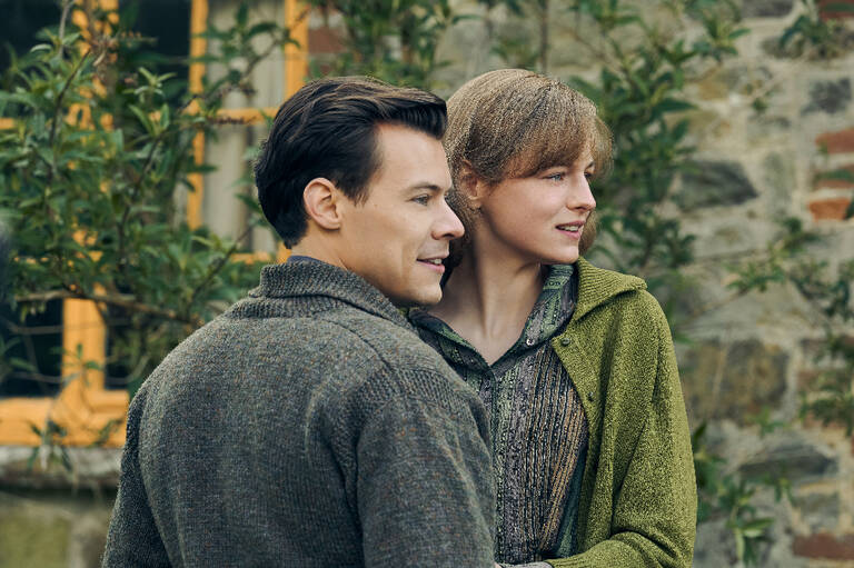 Harry Styles, Emma Corrin, Gina McKee, Linus Roache, David Dawson,