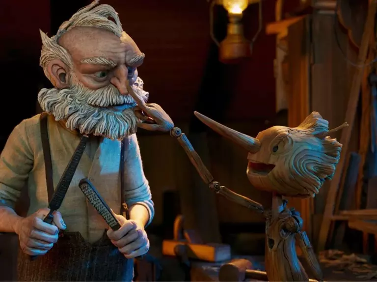 This film version of the story of the wooden puppet who longs to be a real boy is very different from the Disney one. This is after all del Toro, whose dark imagination gave us Pan’s Labyrinth and The Shape of Water.