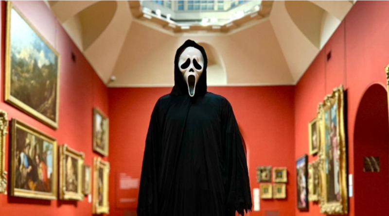 "This isn't like any other ghostface..." To celebrate the release of Scream VI, visitors to Dulwich Picture Gallery in London were able to experience Ghostface in a whole new light.