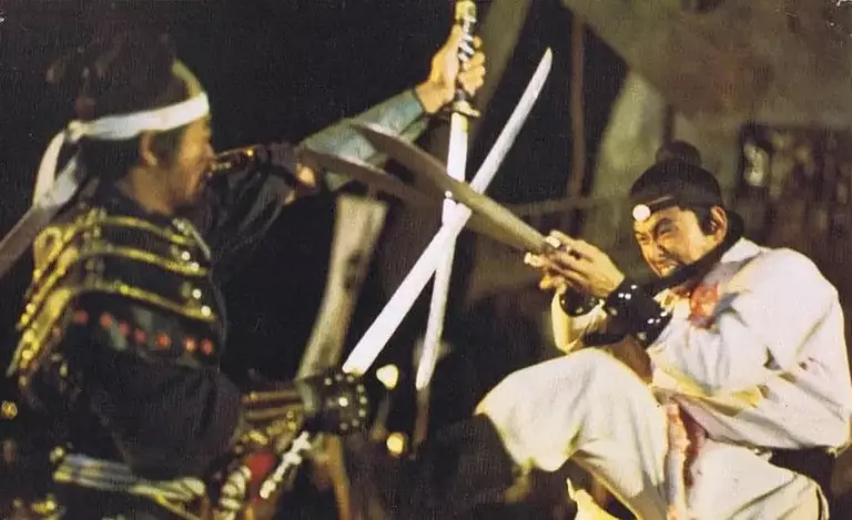 This interesting Taiwanese epic mixes King Hu wuxia dynamics with Kurosawa’s Seven Samurai to good effect: the extended, climactic fight scene is powerful enough to bring on ASMR delicious shivers in Mr Vampire.