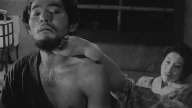 Two short, punchy, well-paced, black-and-white samurai films from the director of Three Outlaw Samurai and Sword of the Beast. Both films cram loads into their supporting movie length and make great use of real locations.