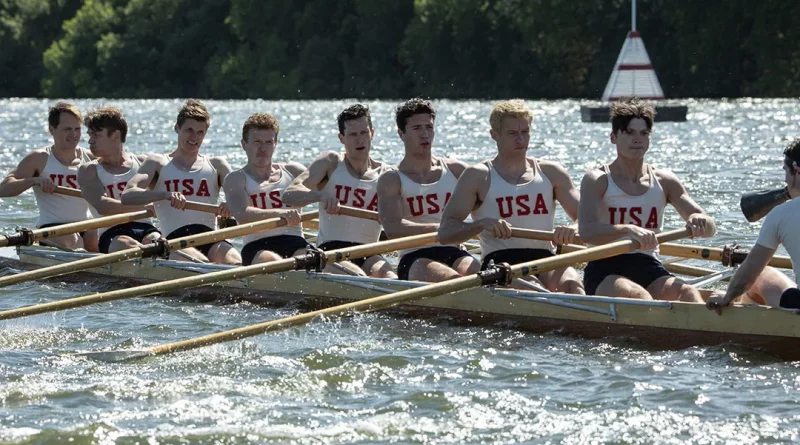 George Clooney directs a sturdy biopic with the emphasis on showing the team spirit of the rowing team from the University of Washington which won the gold medal at the 1936 Olympics held in Berlin.