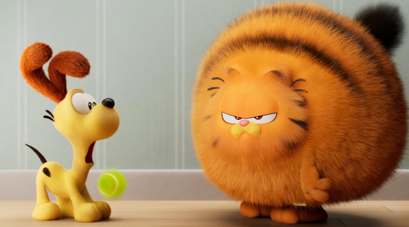 Indoor cat 🐾 Outdoor adventure. Watch the New Trailer for The #GarfieldMovie.