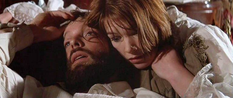 Frenetic, gorgeous, overblown and totally tongue in cheek, Ken Russell’s exuberant exploration of the hetero-married life of gay composer Tchaikovsky.