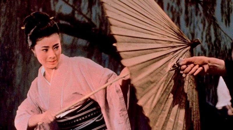 The first three films in a Japanese yakuza film series that has a unique difference: the protagonist is a woman. The first 2 films are a bit staid in their direction, but they set you up for the technical whizzbang of the third film. 