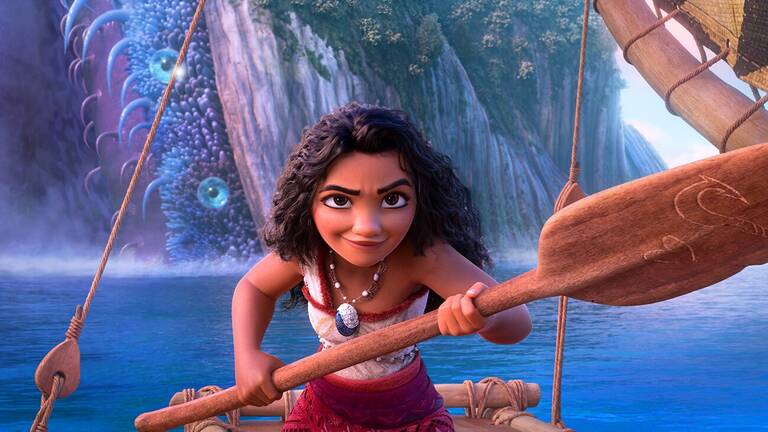 Light, frothy and beautifully filmed Moana two is the perfect family film.