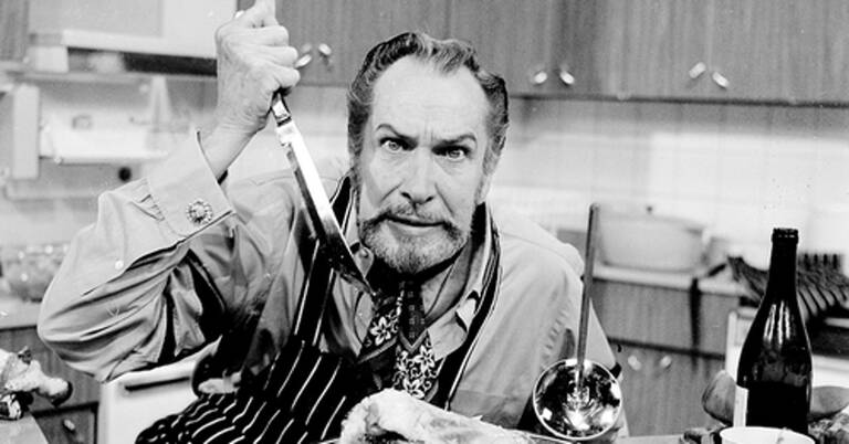 Celebrity cooking from a starkly lit, rather drab incarnation of the 1970s, Vincent Price’s legendary tv show doesn’t do frills but the great man’s bonhomie shines through. 