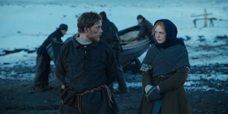 The story is set against the harsh and unforgiving terrain of 19th-century Iceland.