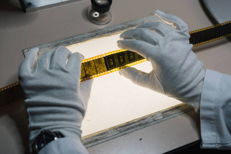 BFI National Archive Conservation Centre photo Adam Bronkhorst for BFI