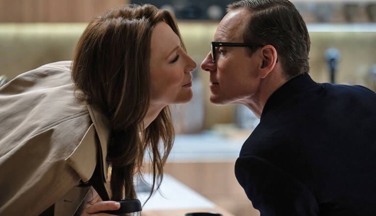 The story revolves around George (Michael Fassbender) and Kathryn (Cate Blanchett), two British intelligence officers whose marriage is as complex as their line of work.