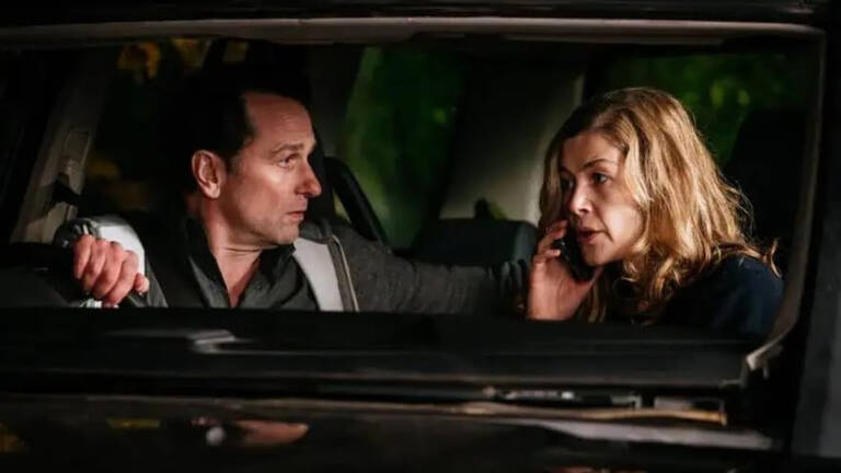 It’s really rather scary! Mainly taking place in real time in the confines of a car it’s what we hear and what the characters talk about to each other and on the phone that is frightening.