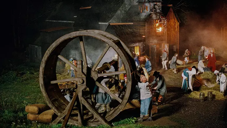 The central character is nature loving Walter Thirsk (Caleb Landry Jones) who is good friends with the laird on whose land the village stands.