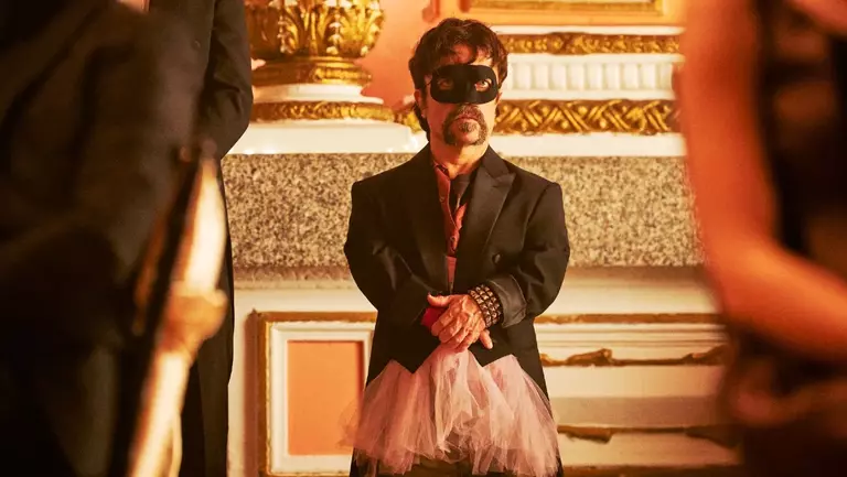 Small and sexy Peter Dinklage plays put upon janitor Winston, a widower desperate to earn the respect of his son Wade (Jacob Tremblay).