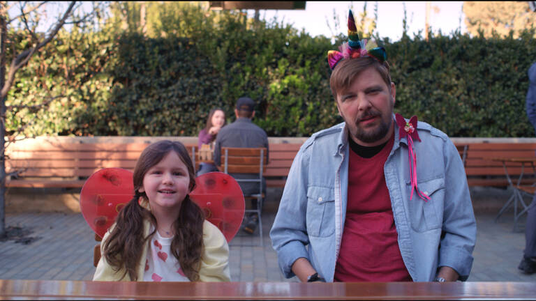 The chief point to note about this film is that it is really good to see two disabled actors in the main parts.