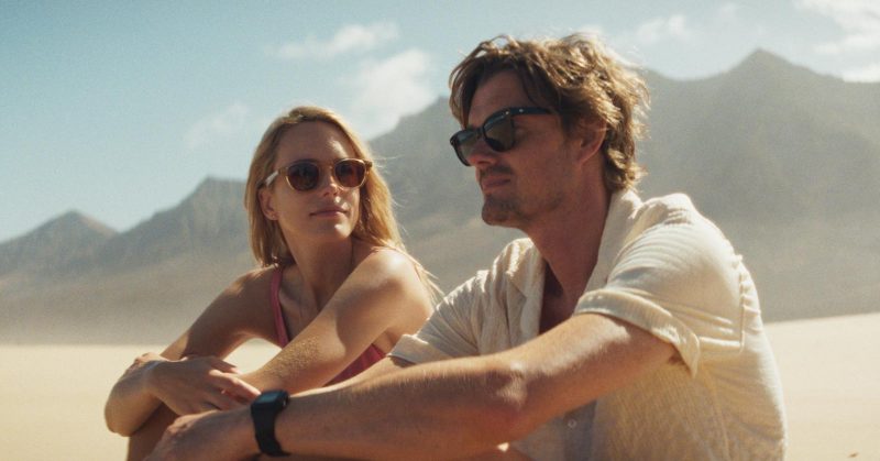 Sam Riley plays Tom, a former tennis pro now working as coach to the well-heeled guests at a smart hotel in the Canary Islands.