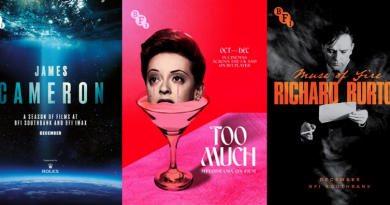 The BFI announced the programme for BFI Southbank and BFI IMAX this December, beginning with a season dedicated to visionary filmmaker JAMES CAMERON.