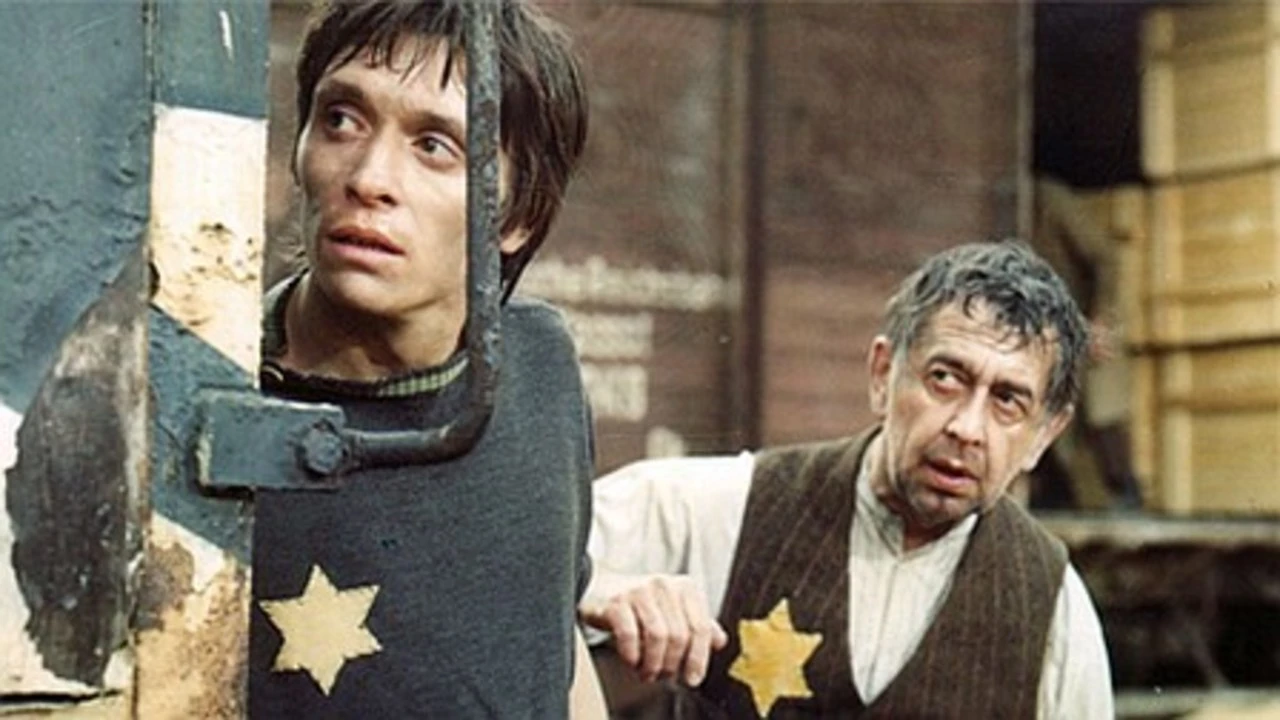 The film is based on a novel by Jurek Becker, also the source for a 1999 film starring Robin Williams.
