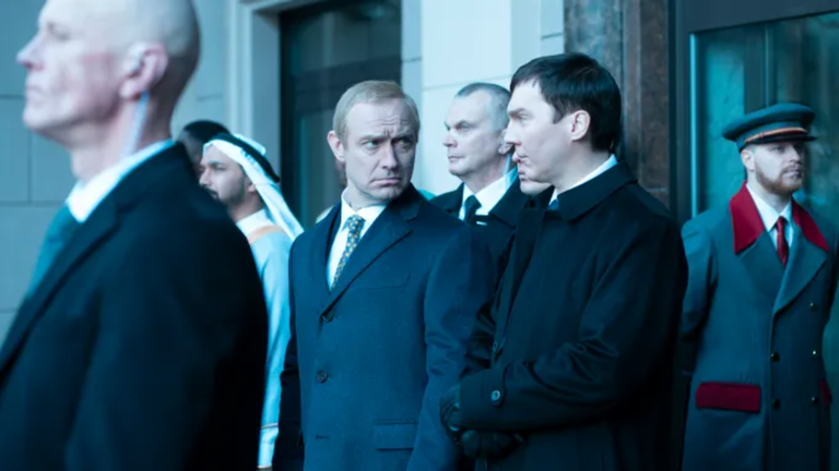 The film is sometimes a bit heavy going, particularly if you’re not up on recent Russian history, though there is the occasional flash of humour to lighten it.