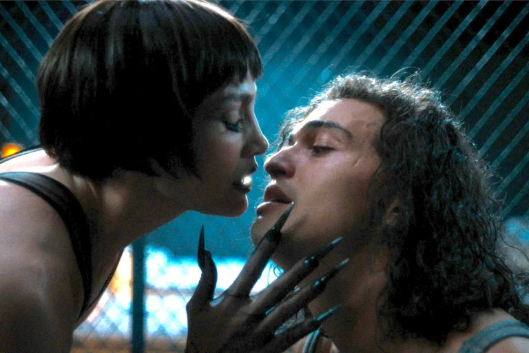 A very special film blending a film with a realistic political background and a bright technicolour musical fantasy.