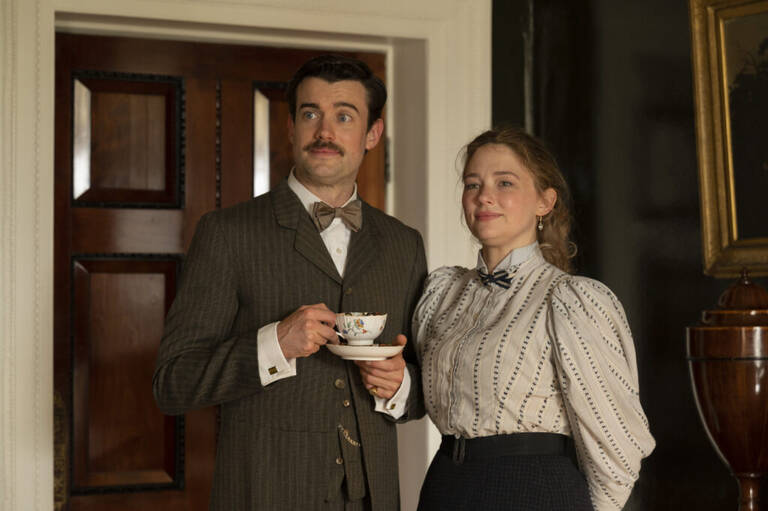 Based loosely on Virginia Woolf’s novel, Night and Day, the film uses a great cast of excellent actors to portray this feminist view of academia and the sexist views of wealthy men.