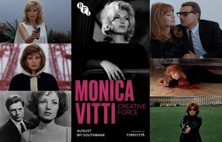 Major season celebrating the extraordinary career of Monica Vitti, from her iconic collaborations with Michelangelo Antonioni to her groundbreaking comic performances and work as a writer and director